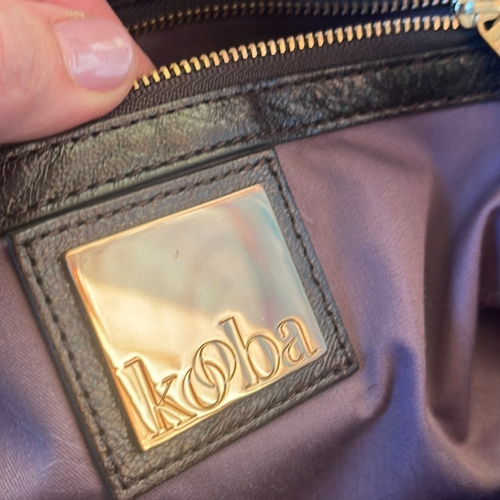 Kooba Leather Satchel - Picture 6 of 6